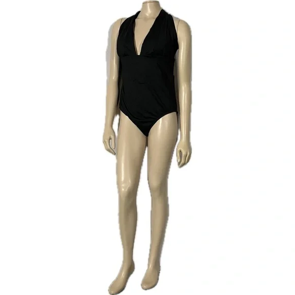 NWT Andie Mykonos One piece Swimsuit in Black - Picture 3 of 9